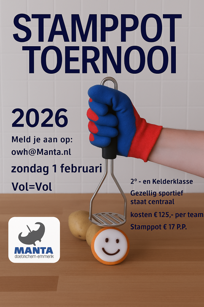 Manta stamppot toernooi 2026