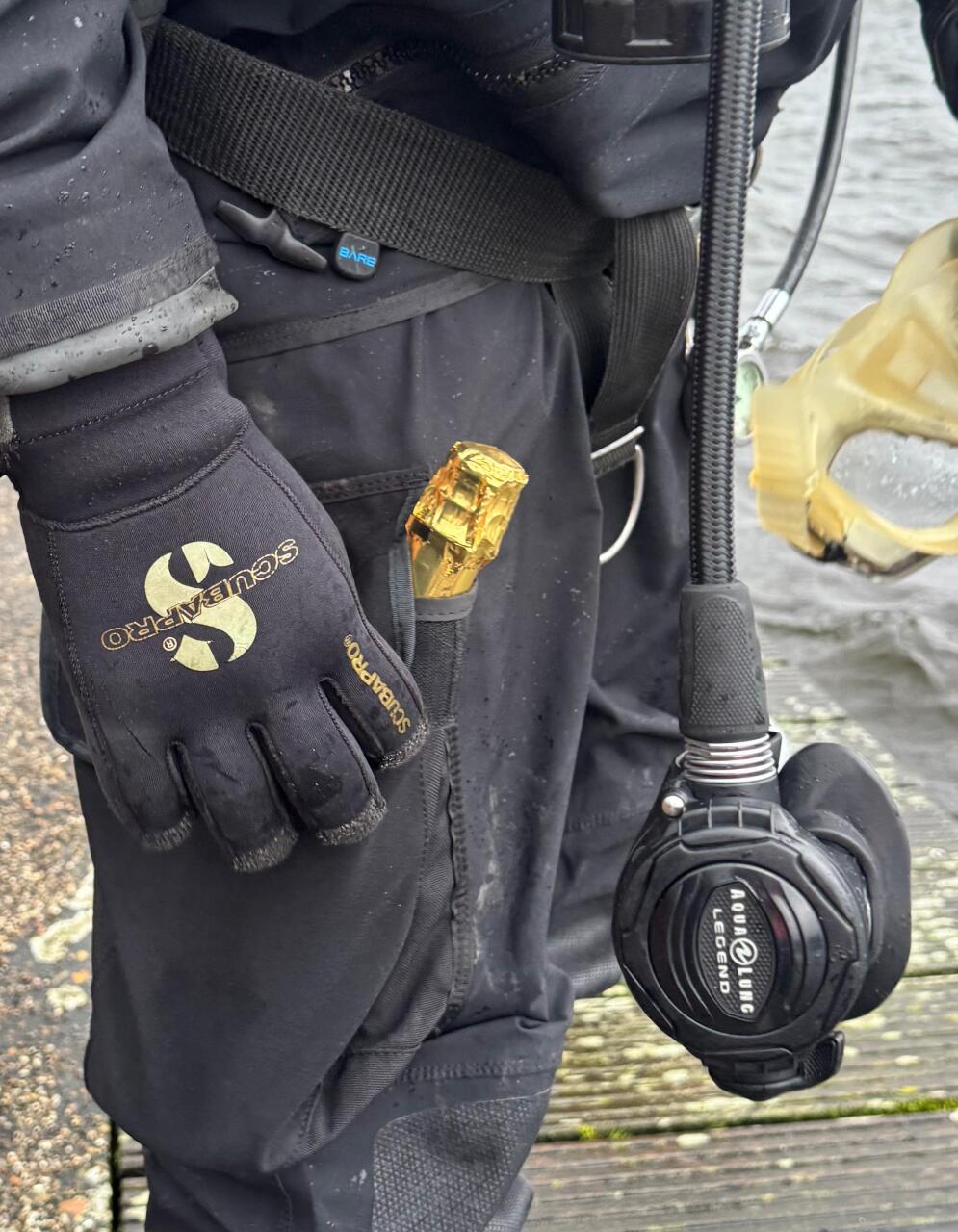 Manta Nieuwjaarsduik: Sloterplas Huisrif